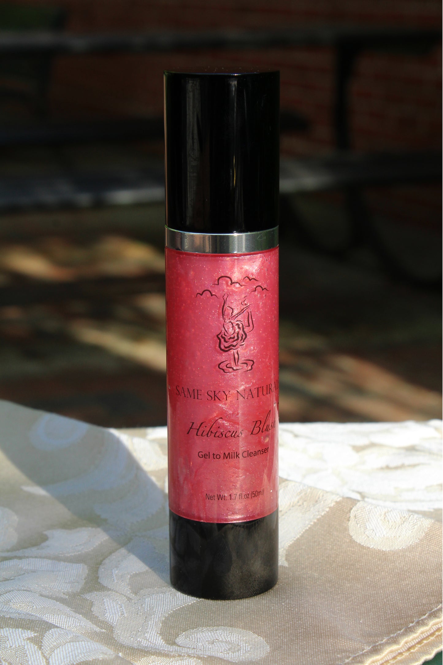 Hibiscus Blush Gel to Milk Cleanser